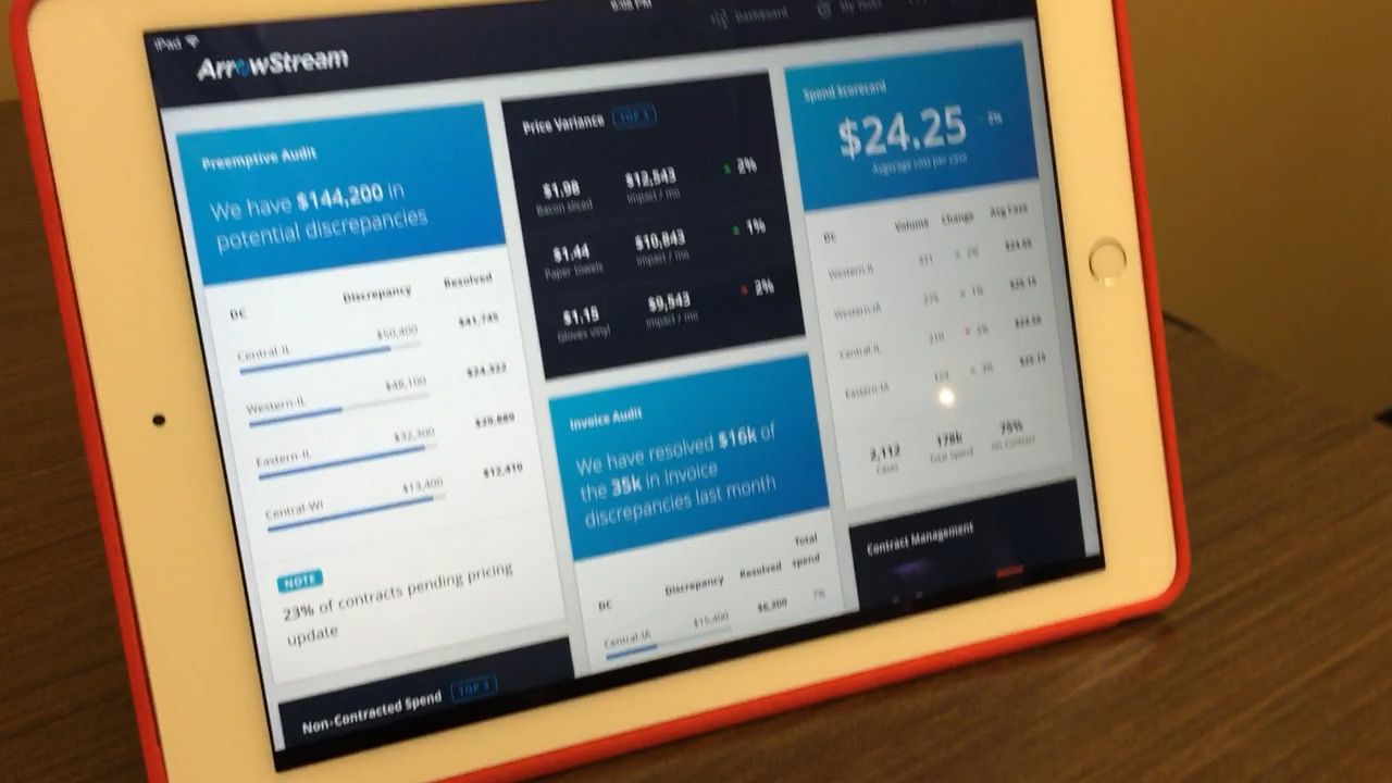 Still from the final HTML and JavaScript prototype